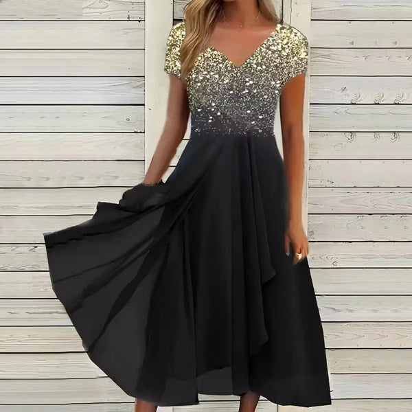 Chiffon Cocktail Dresses For Wedding Guest – ForestFieldFashion