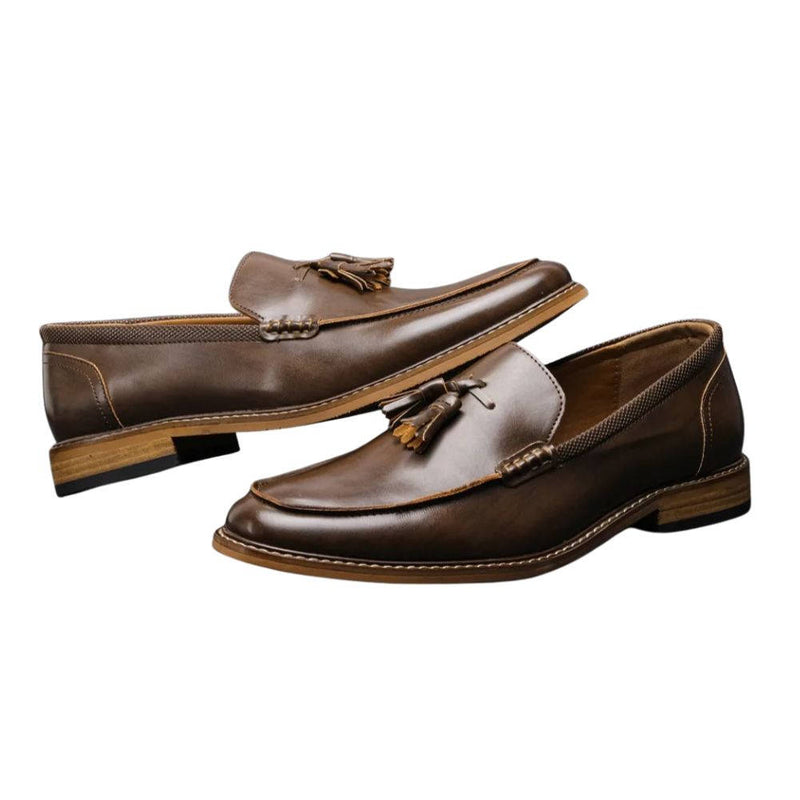 Men’s Leather Tassel Loafers