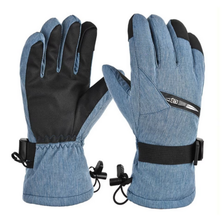 Touch Screen Ski Gloves for Men and Women, Warm Windproof Winter Sports Gloves for Skiing, Snowboarding, Snowmobile, Hiking, Riding