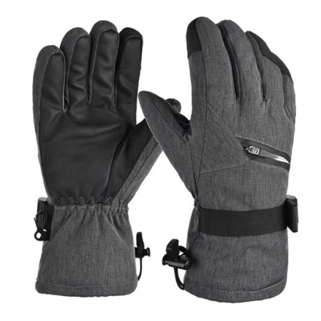 Touch Screen Ski Gloves for Men and Women, Warm Windproof Winter Sports Gloves for Skiing, Snowboarding, Snowmobile, Hiking, Riding
