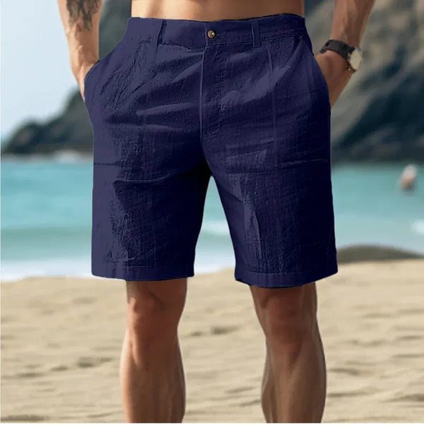 Men's Relaxed Linen Summer Shorts