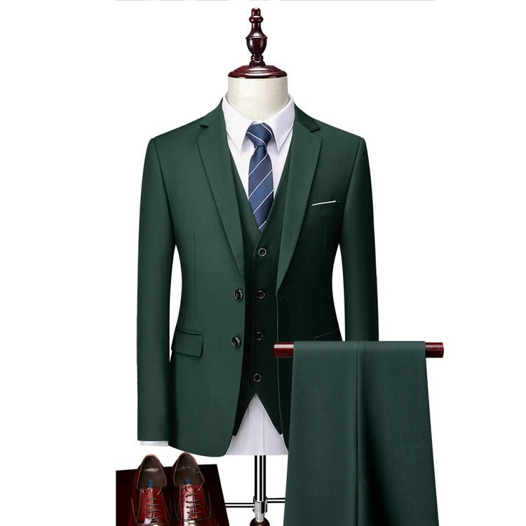 Three Piece Classic Tuxedo with Vest
