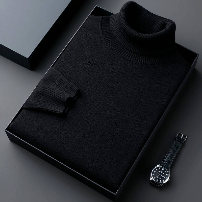 Men's Premium Turtleneck Sweater