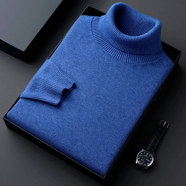 Men's Premium Turtleneck Sweater