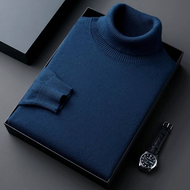 Men's Premium Turtleneck Sweater