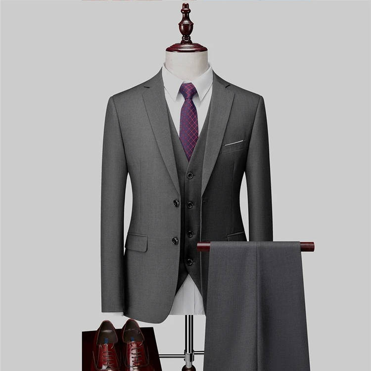 Three Piece Classic Tuxedo with Vest