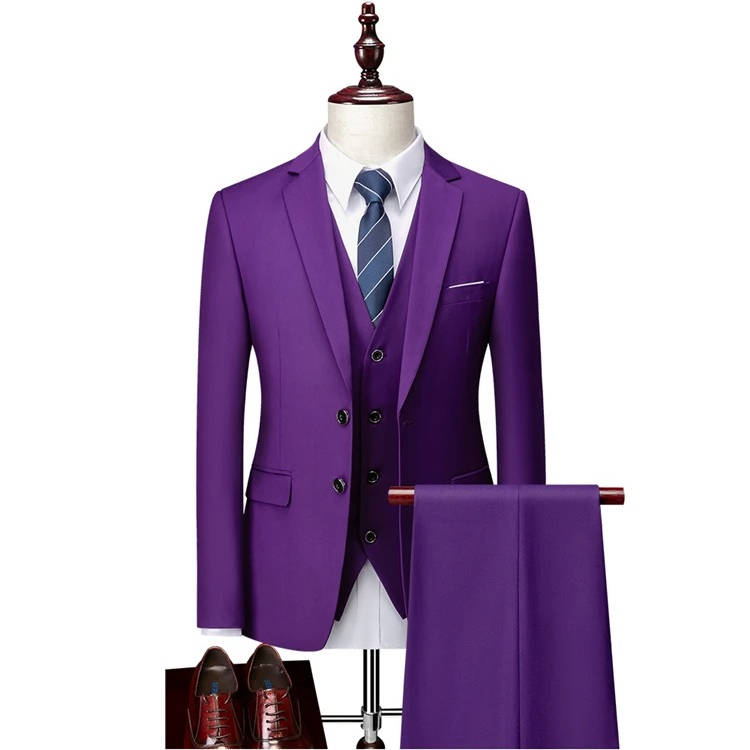 Three Piece Classic Tuxedo with Vest