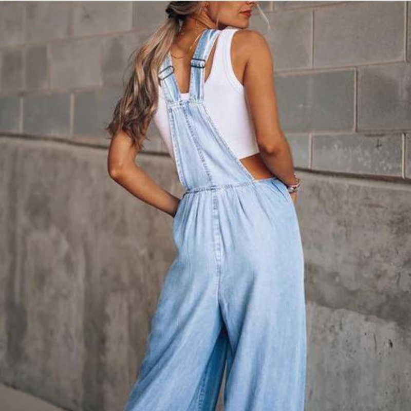 Eliza - Denim Jumpsuit