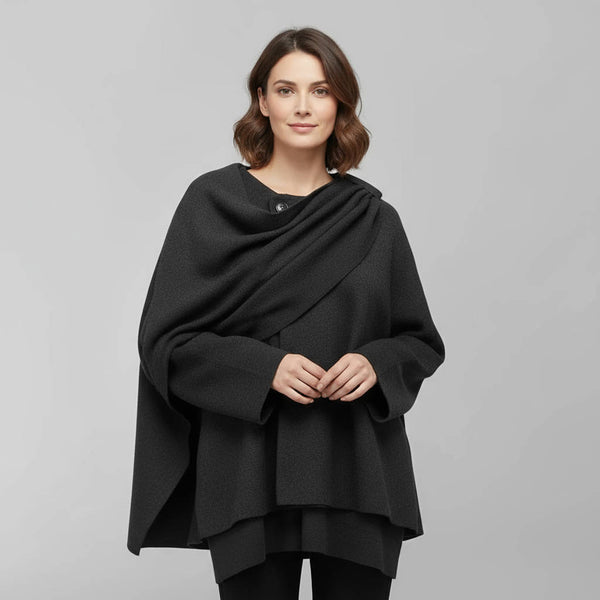 Draped Cape Jacket