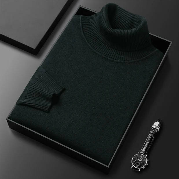 Men's Premium Turtleneck Sweater