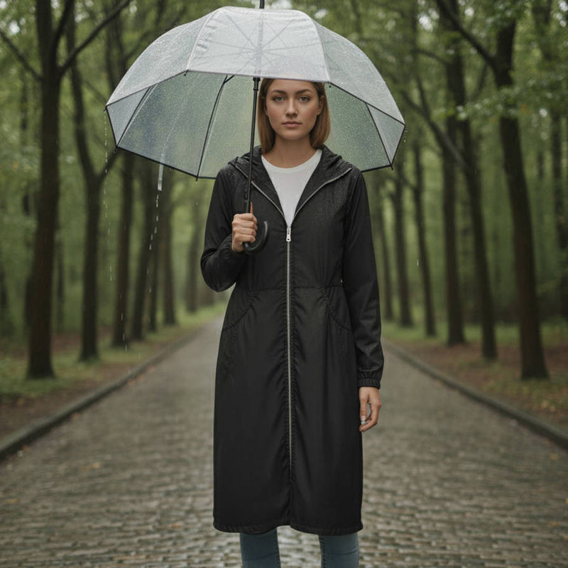Women's Long Waterproof Jacket