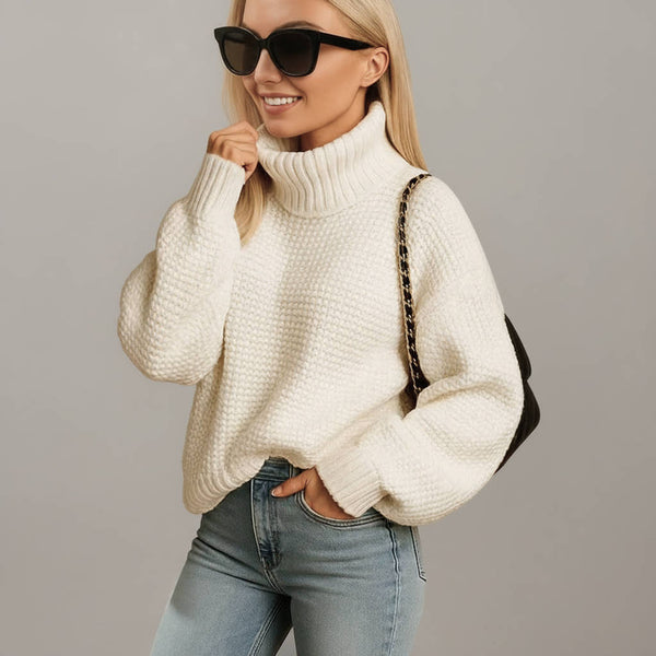 Chunky Knit Sweater Women