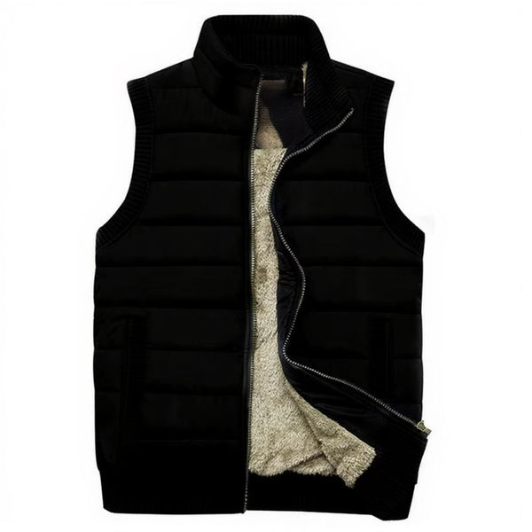 Outdoor Fleece Men's Multi Pocket Utility Vest for Outdoor Adventures