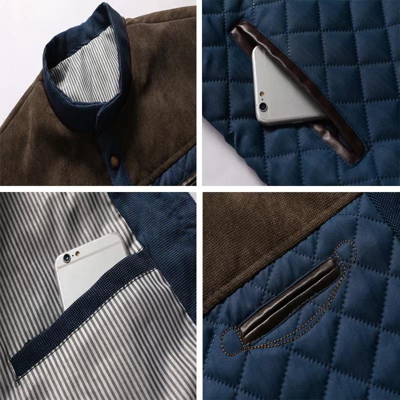 Men's Casual Slim Fit Bomber Jacket – Lightweight Spring & Autumn Windbreaker