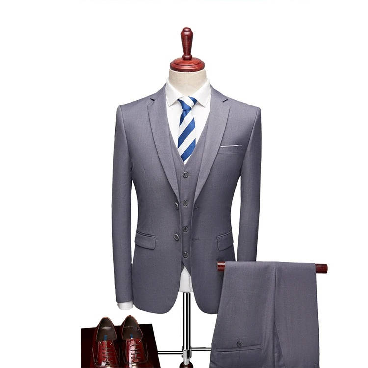 Three Piece Classic Tuxedo with Vest