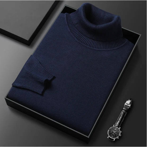 Men's Premium Turtleneck Sweater