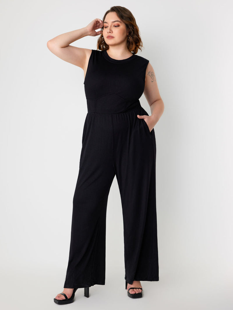 Charlotte - Sleeveless Jumpsuit