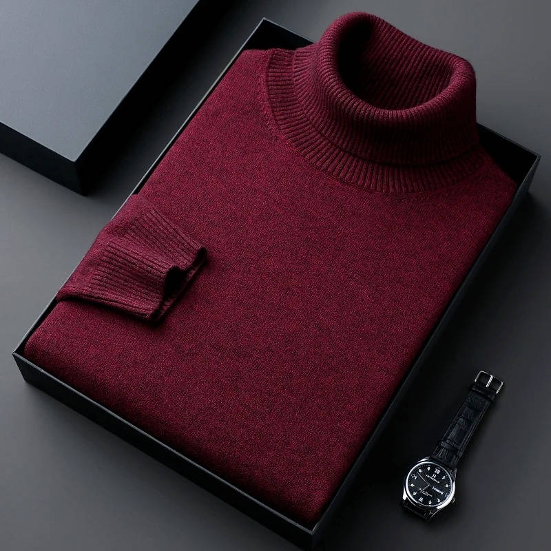 Men's Premium Turtleneck Sweater