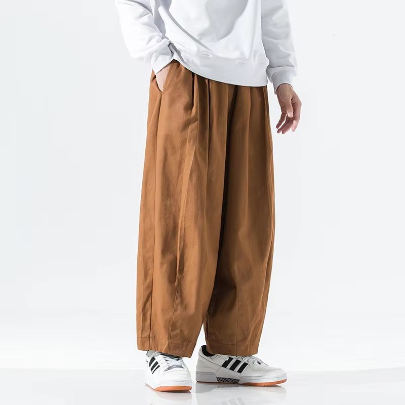 Men's Wide Leg Casual Cargo Pants