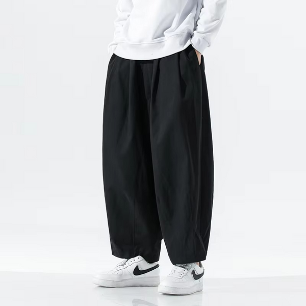 Men's Wide Leg Casual Cargo Pants