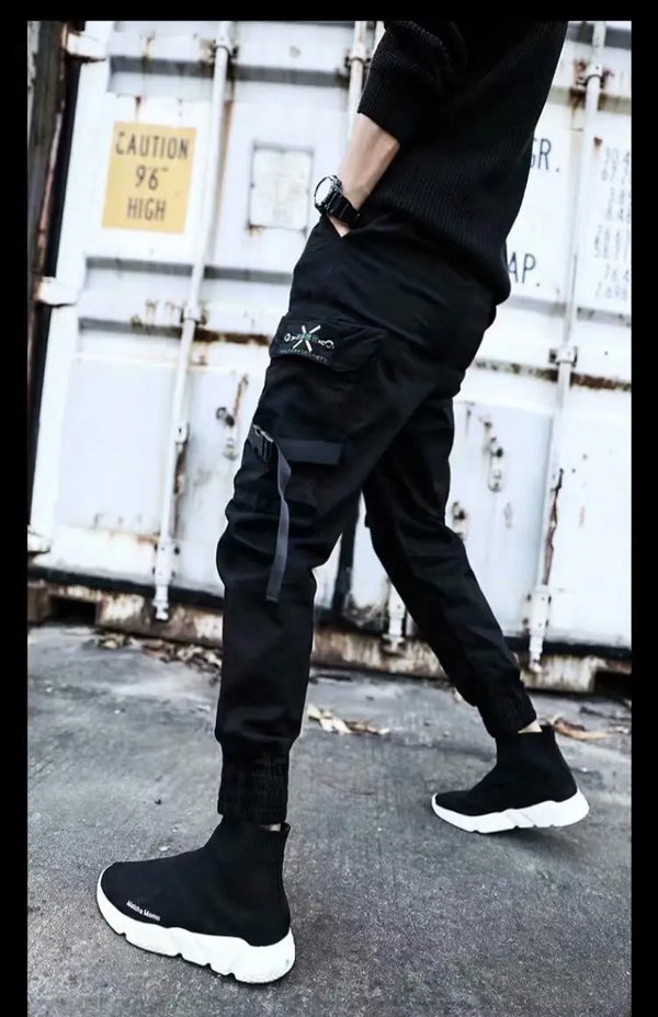 Marcus – Men's Trendy Hip Hop Wide-Leg Workwear Pants