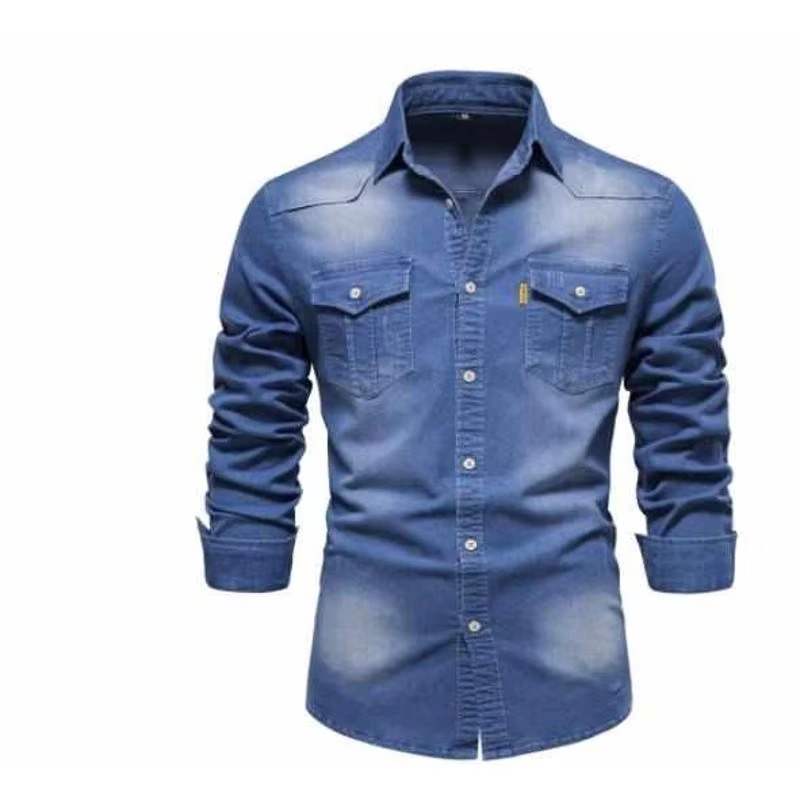 Men's Slim Fit Cotton Ice Sensation Long Sleeve Urban Shirt