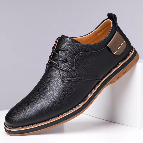 Men's Casual Leather Derby Shoes