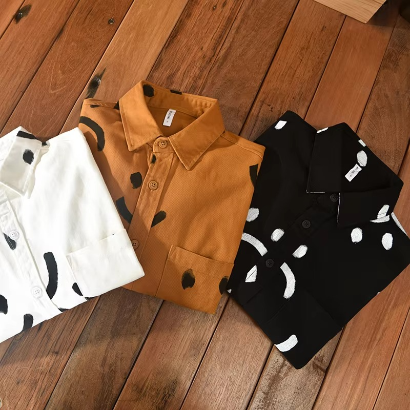 Men’s 100 Percent Cotton Long Sleeve Thick Overshirt Workwear Top