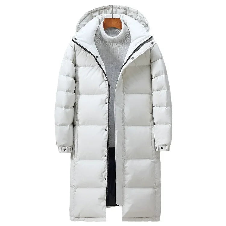 Adrian - Winter Men's Long Down Jacket