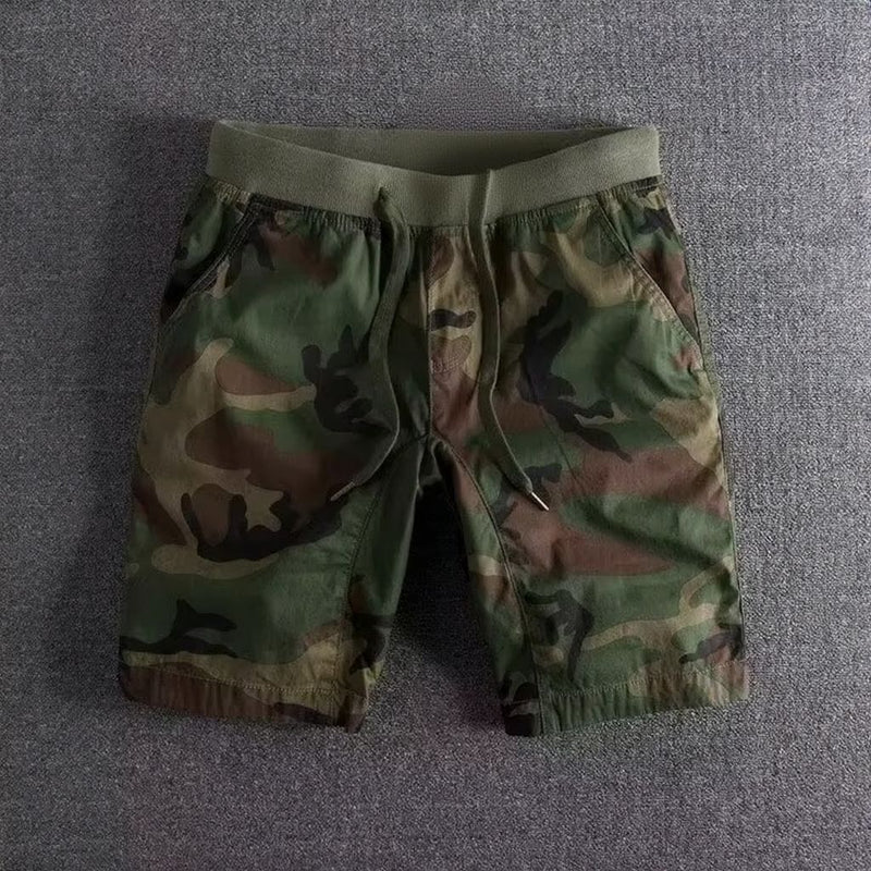 Men's Loose Fit Camouflage Casual Sports Shorts