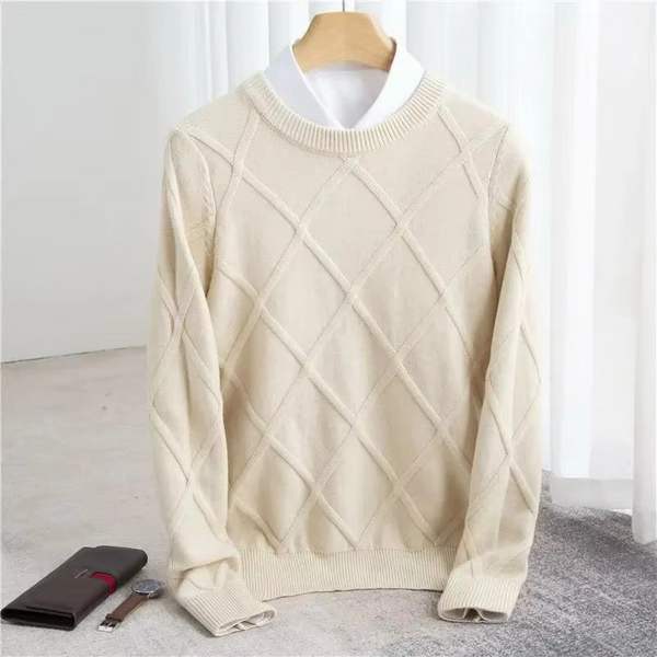 Men’s Classic Cashmere Crewneck Sweater