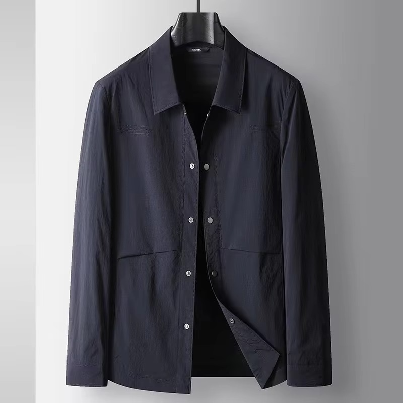 2025 Spring and Autumn Men's Business Casual Anti Wrinkle Jacket
