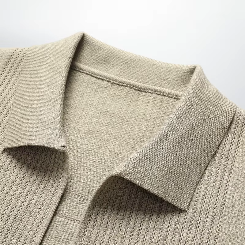 Men’s Premium Retro Knit Cardigan with Pocket Detail