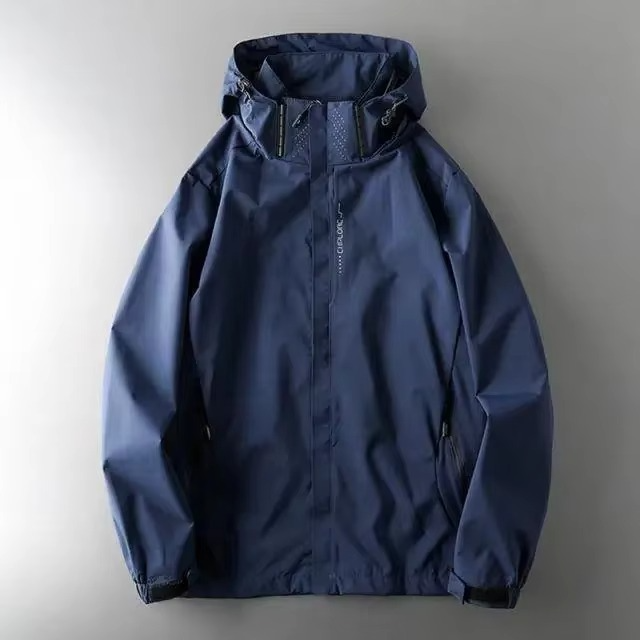 Men's Lightweight Waterproof Windbreaker Jacket for Outdoor and Sport