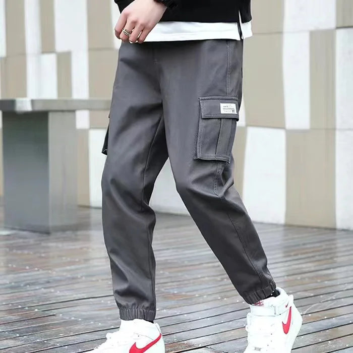 Marcus – Men's Trendy Hip Hop Wide-Leg Workwear Pants