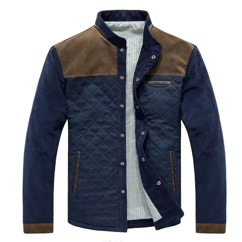Men's Casual Slim Fit Bomber Jacket – Lightweight Spring & Autumn Windbreaker