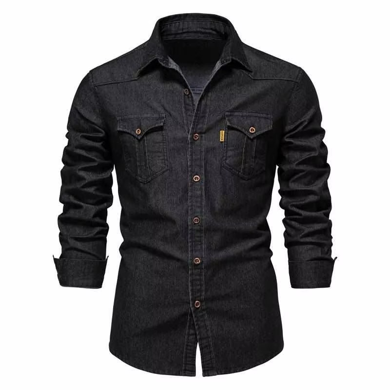 Men's Slim Fit Cotton Ice Sensation Long Sleeve Urban Shirt