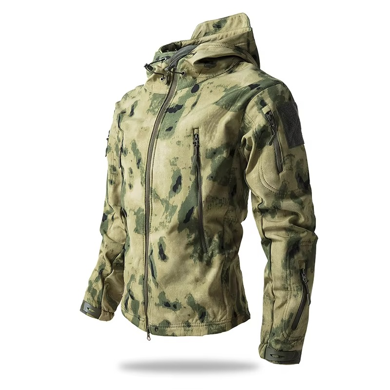 Men’s Soft Shell Outdoor Fleece Jacket