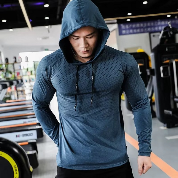 Men’s Athletic Tracksuit Set with Hoodie and Joggers for Training and Workouts