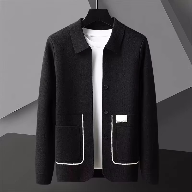 Men's Premium Knitted Cardigan for Fall and Winter