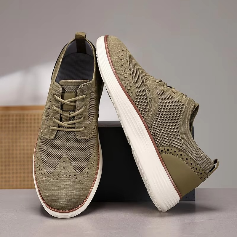 Men's Lightweight Mesh Walking Sneakers for Everyday Comfort