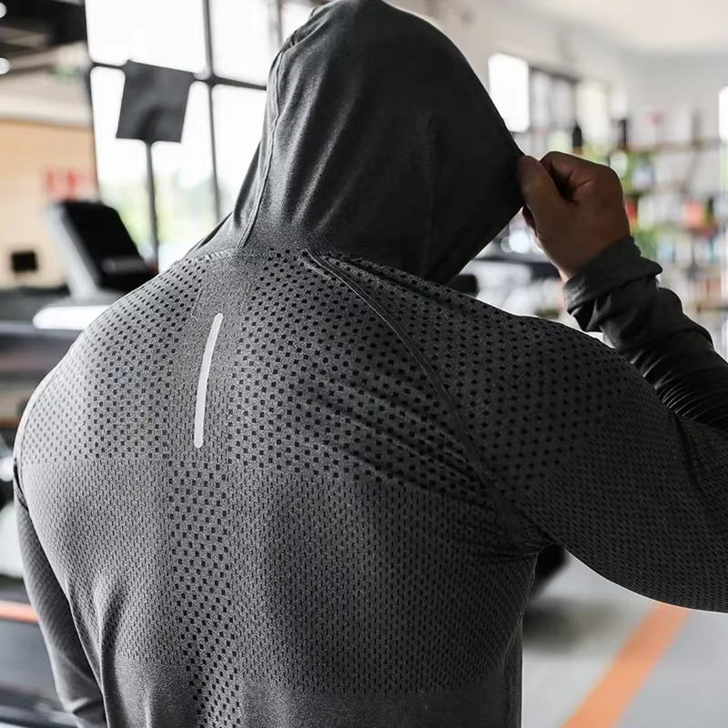 Men’s Athletic Tracksuit Set with Hoodie and Joggers for Training and Workouts