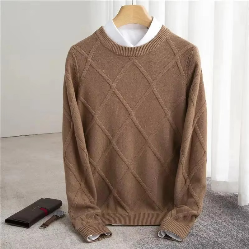 Men’s Classic Cashmere Crewneck Sweater