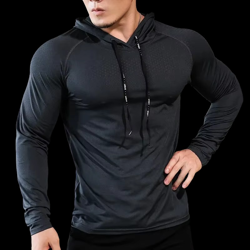 Men’s Athletic Tracksuit Set with Hoodie and Joggers for Training and Workouts