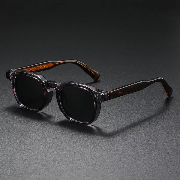 Retro Square Punk Sunglasses for Men and Women Vintage Fashion Driving Shades