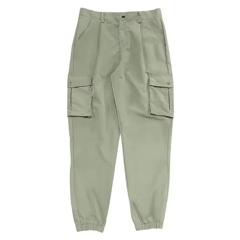 Men's Multi Pocket Cargo Jogger Pants for Outdoor Workouts and Everyday Wear