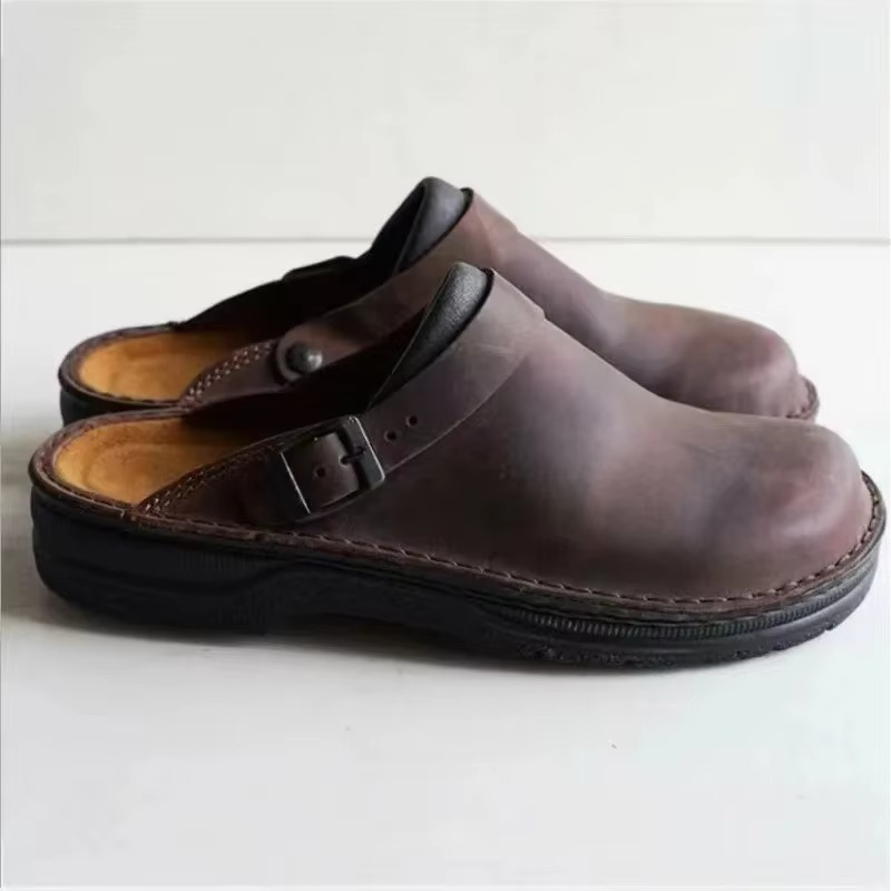 Men's Casual Platform Slip-On Sandals