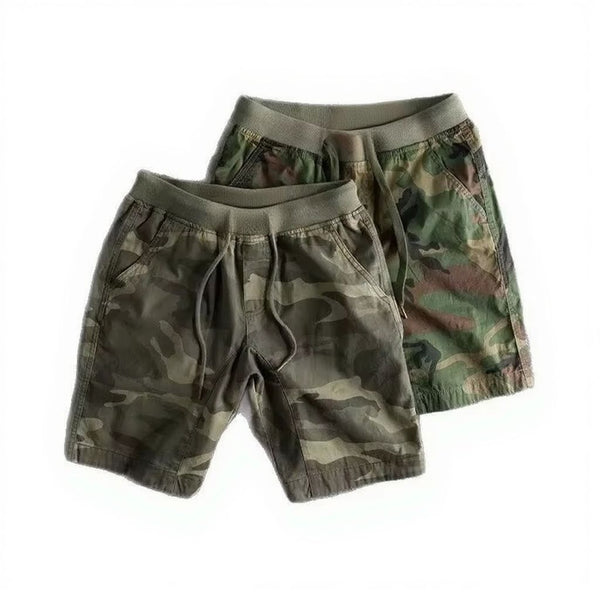 Men's Loose Fit Camouflage Casual Sports Shorts