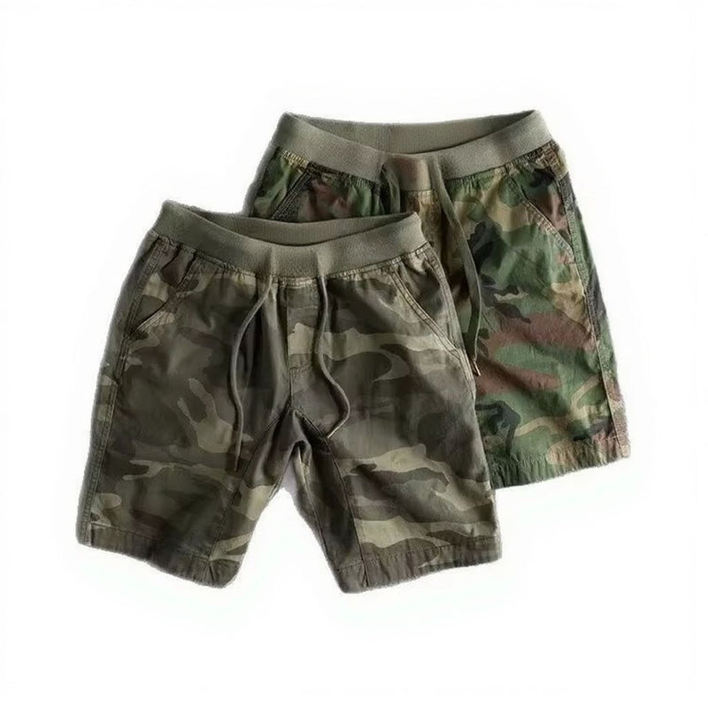 Men's Loose Fit Camouflage Casual Sports Shorts