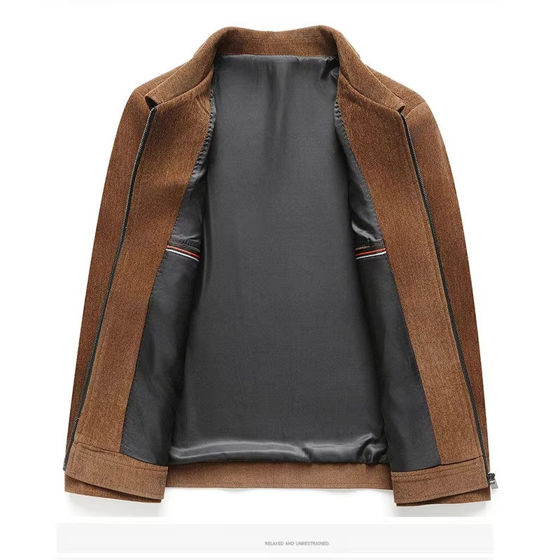 Spring Business Casual Jacket for Men